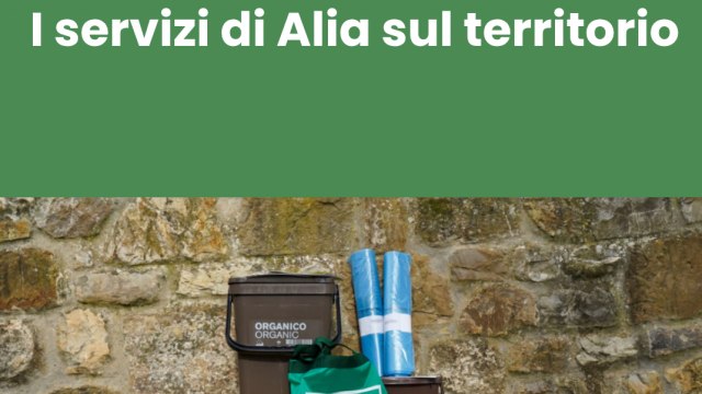 I servizi di Alia sul territorio